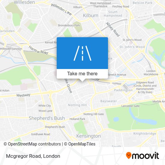Mcgregor Road map