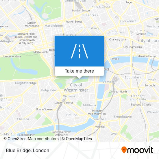 Blue Bridge map