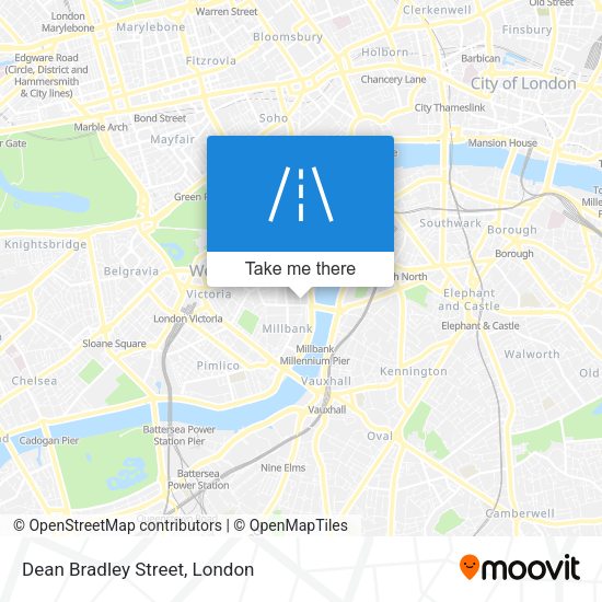 Dean Bradley Street map