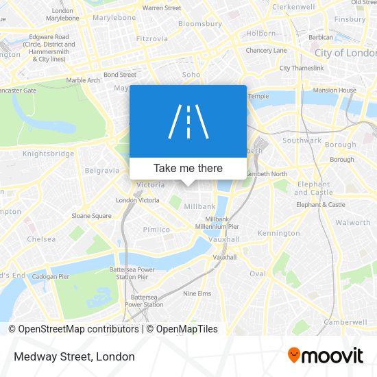 Medway Street map
