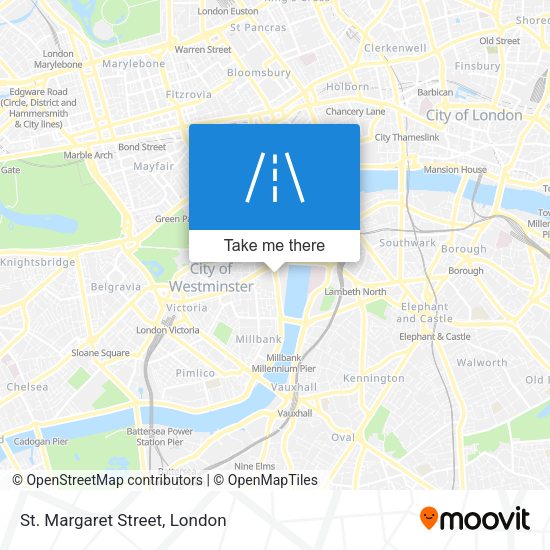 St. Margaret Street map