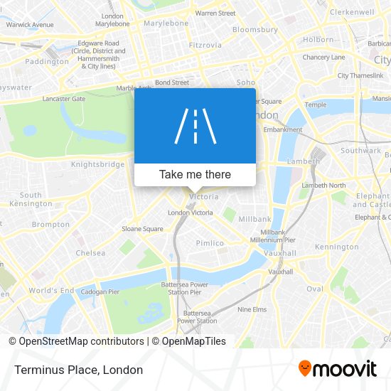 Terminus Place map