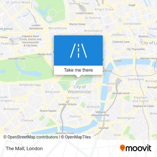The Mall map