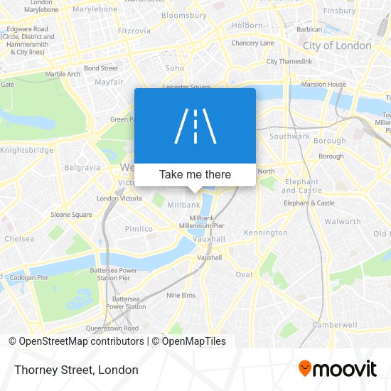 Thorney Street map