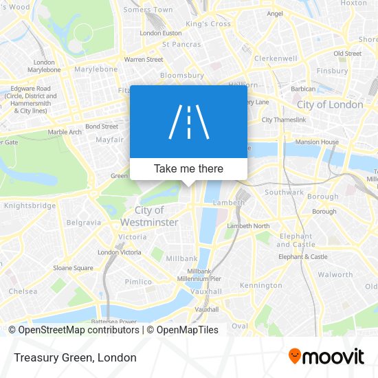 Treasury Green map