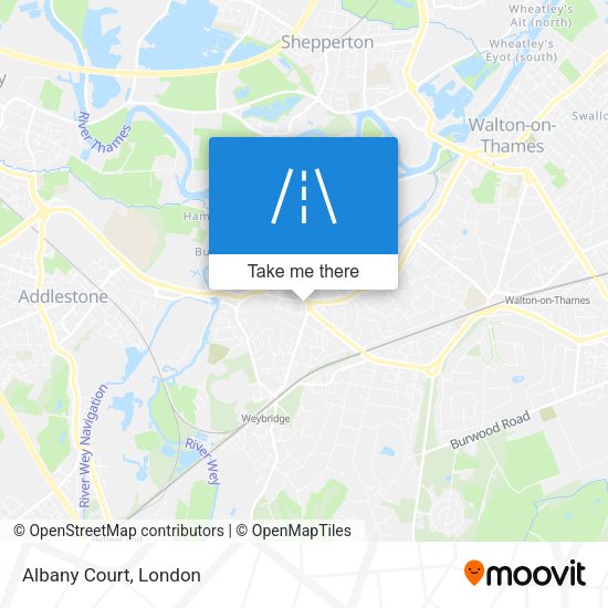 Albany Court map