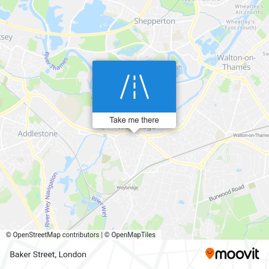 Baker Street map