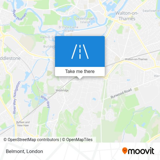 Belmont map