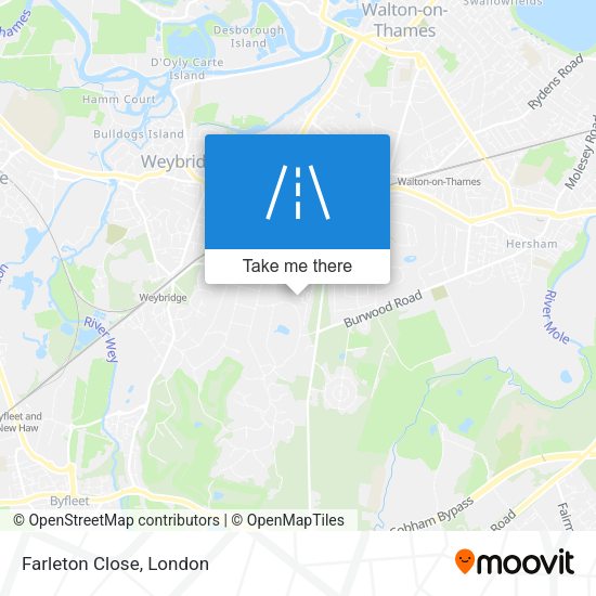 Farleton Close map