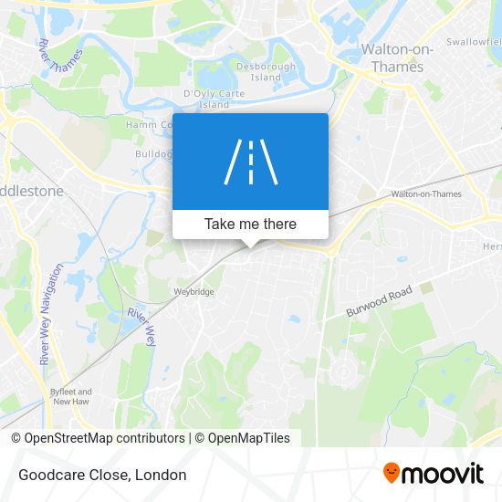 Goodcare Close map