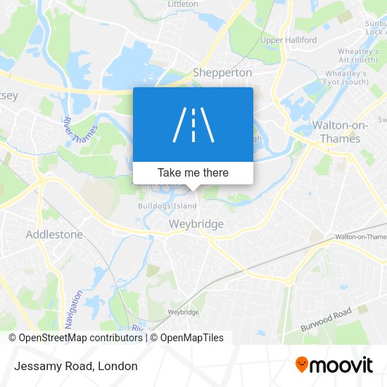 Jessamy Road map
