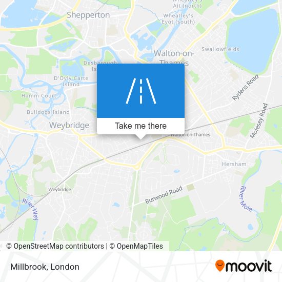 Millbrook map