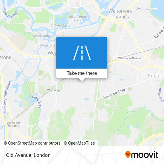 Old Avenue map