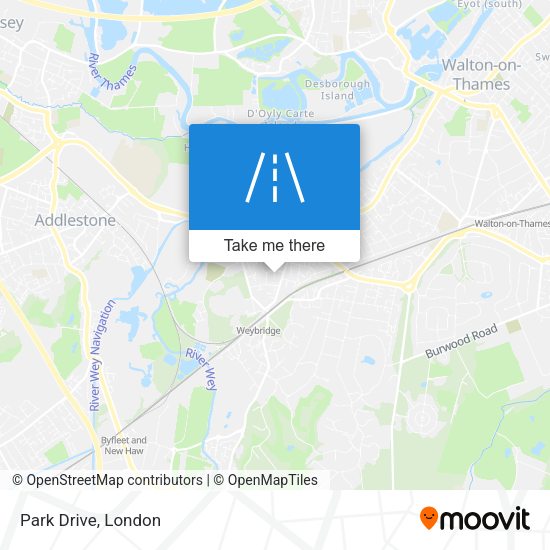 Park Drive map