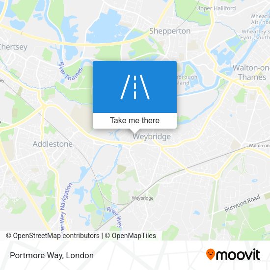 Portmore Way map