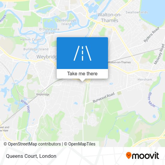 Queens Court map