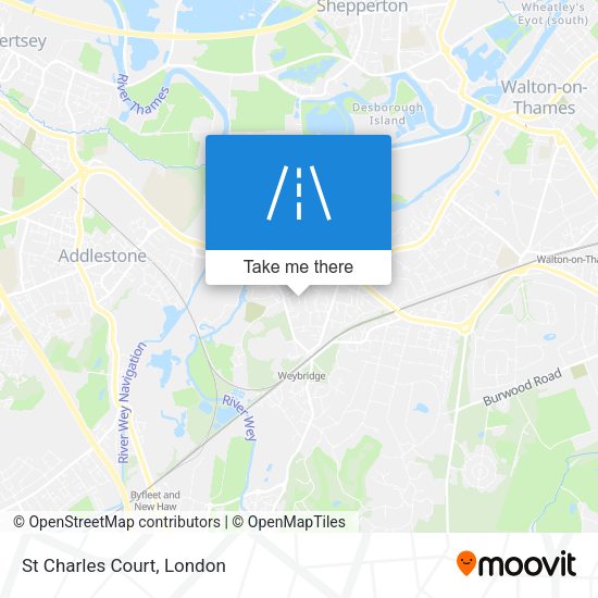 St Charles Court map