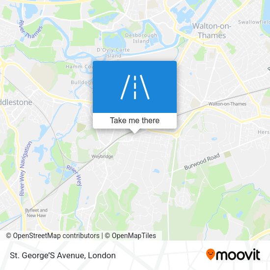 St. George’S Avenue map