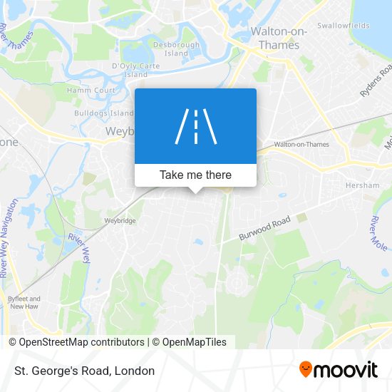 St. George's Road map