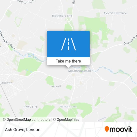 Ash Grove map