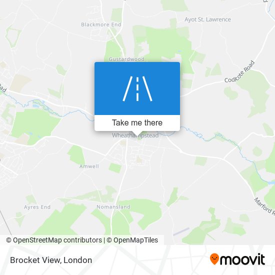 Brocket View map