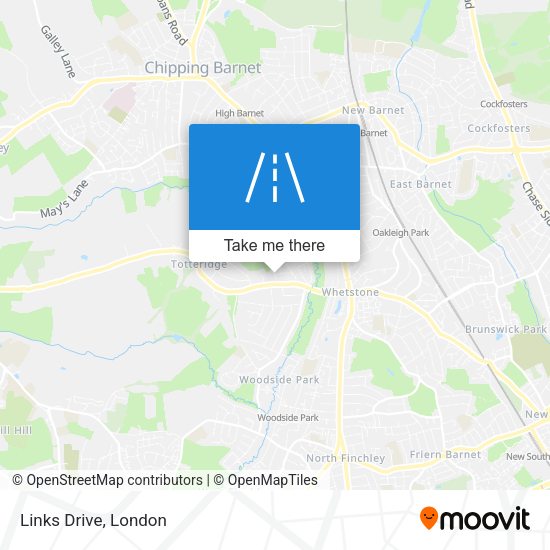 Links Drive map