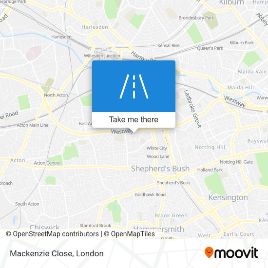 Mackenzie Close map