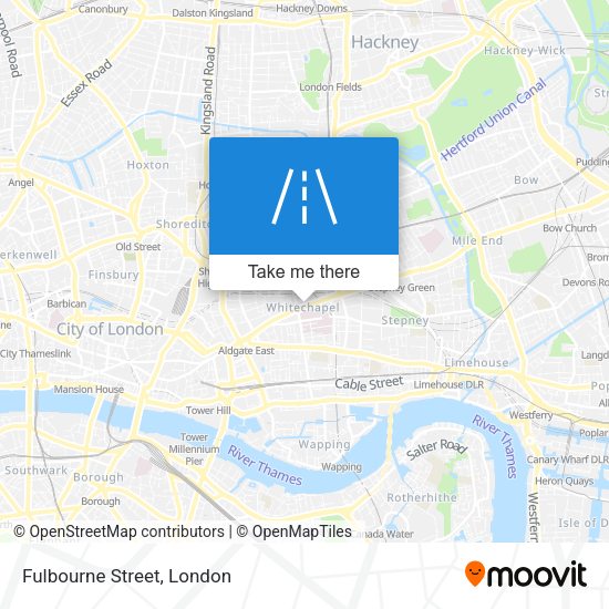 Fulbourne Street map