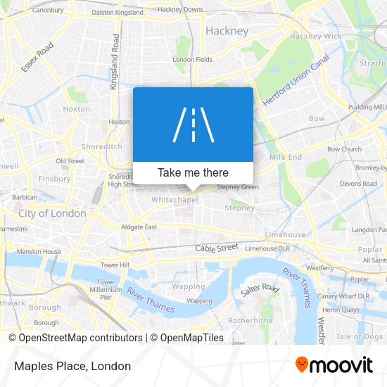 Maples Place map