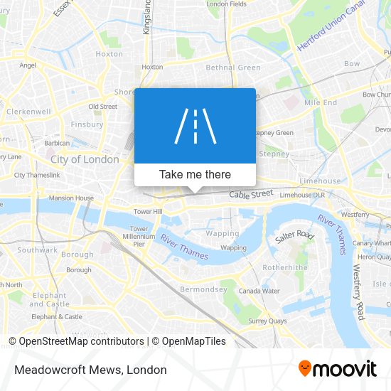Meadowcroft Mews map