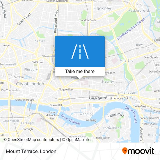 Mount Terrace map