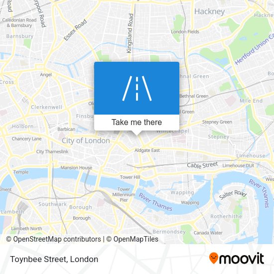Toynbee Street map