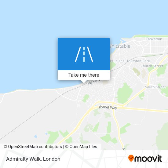 Admiralty Walk map