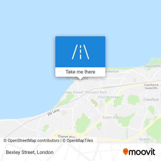 Bexley Street map