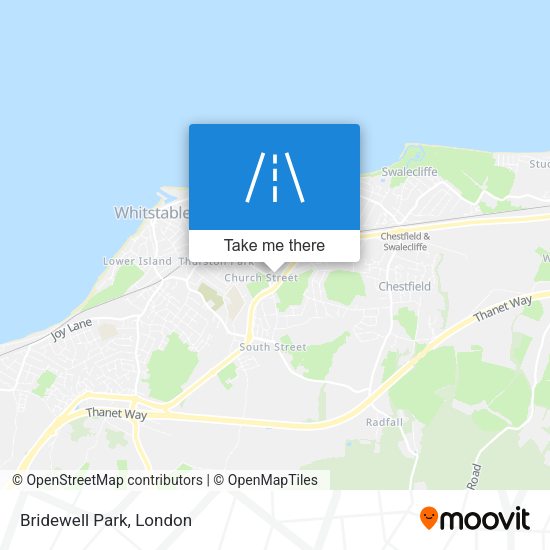 Bridewell Park map