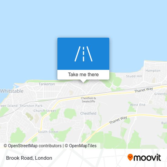 Brook Road map