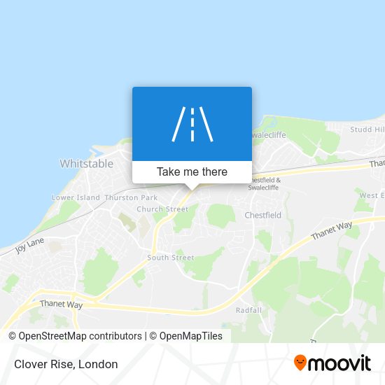 Clover Rise map