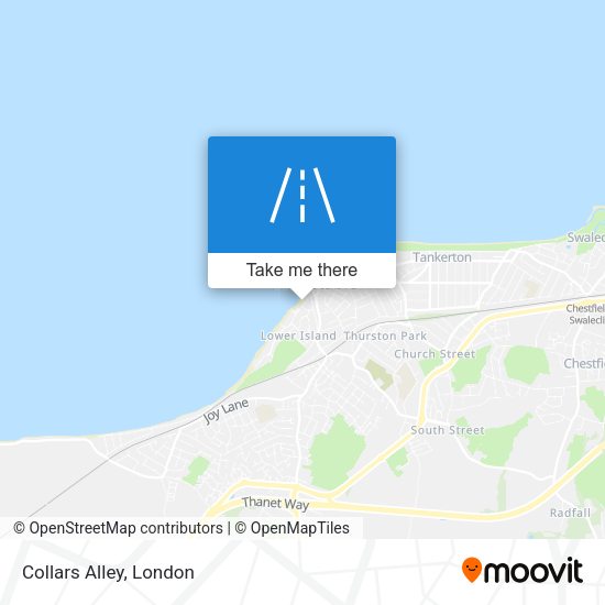 Collars Alley map