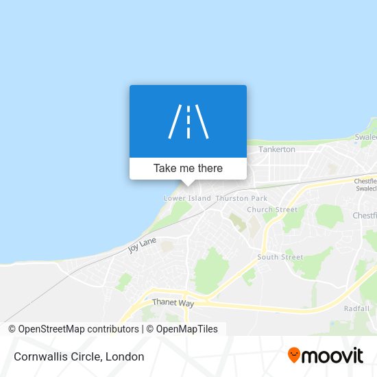 Cornwallis Circle map