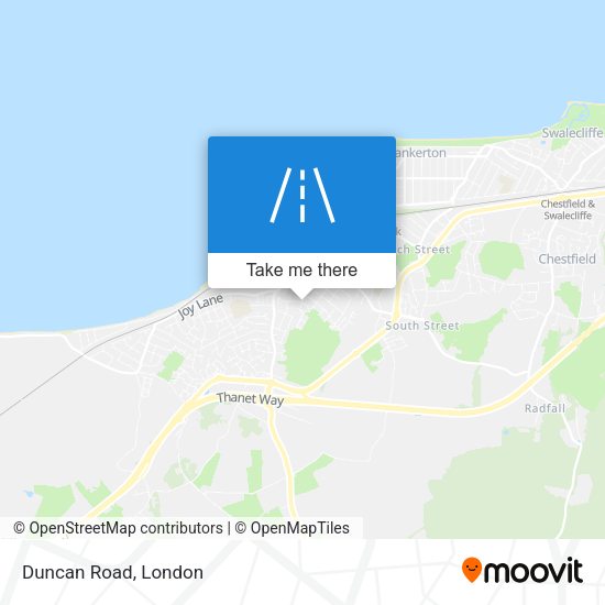 Duncan Road map