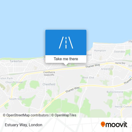 Estuary Way map