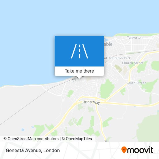 Genesta Avenue map