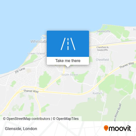 Glenside map