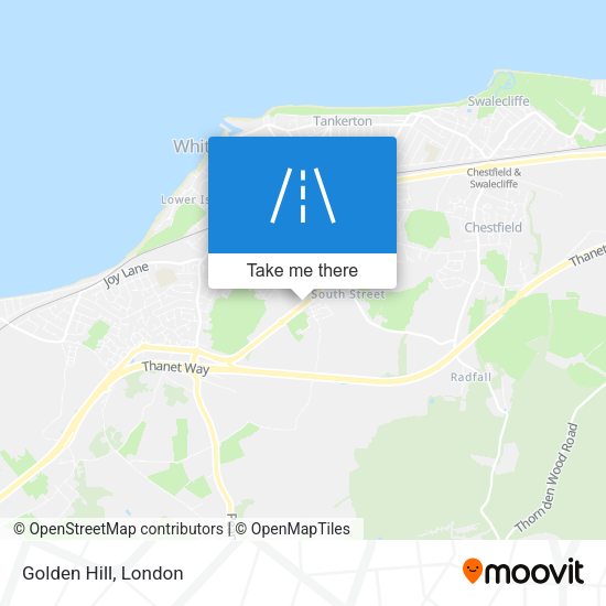 Golden Hill map