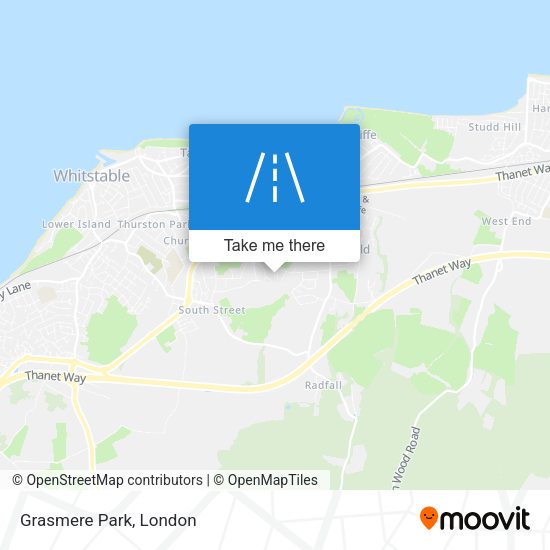 Grasmere Park map
