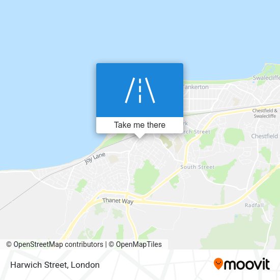 Harwich Street map