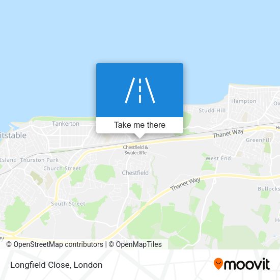 Longfield Close map