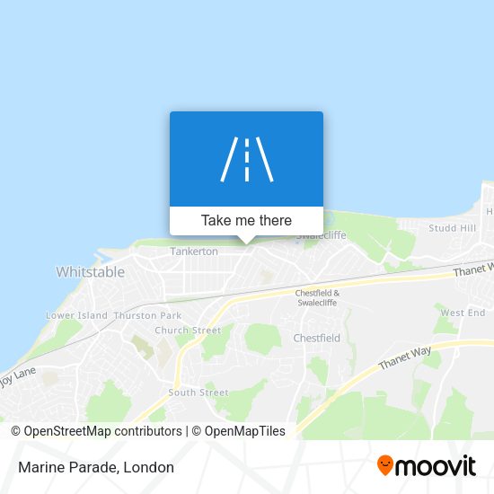 Marine Parade map