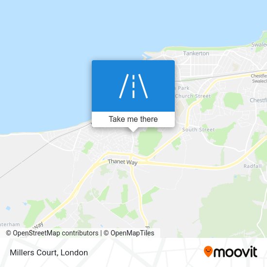 Millers Court map