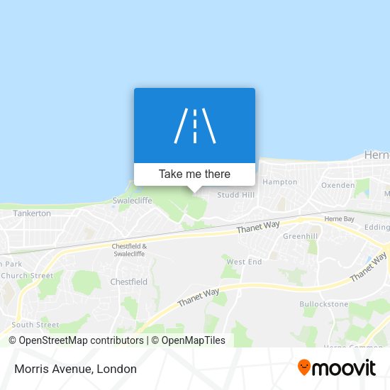 Morris Avenue map